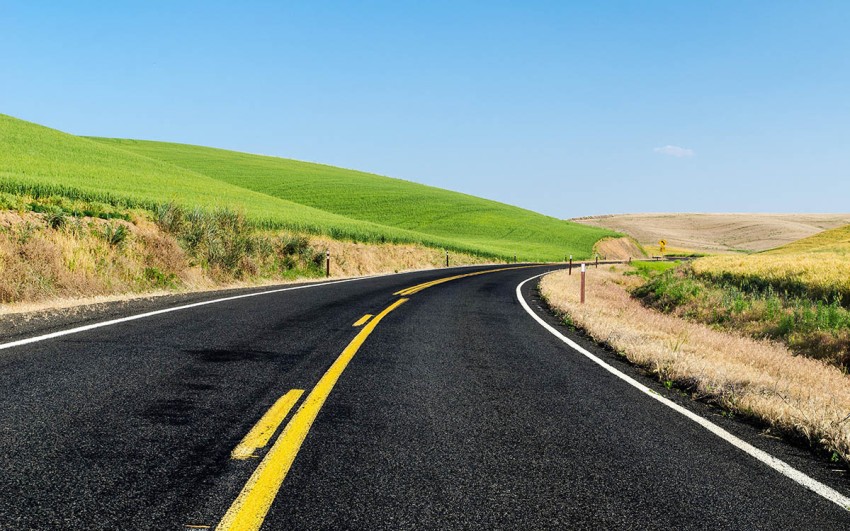 Summer Road Background HD Photo Image Free Download