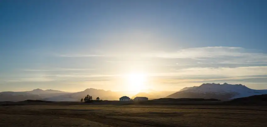 Sunrise Field Background HD Download