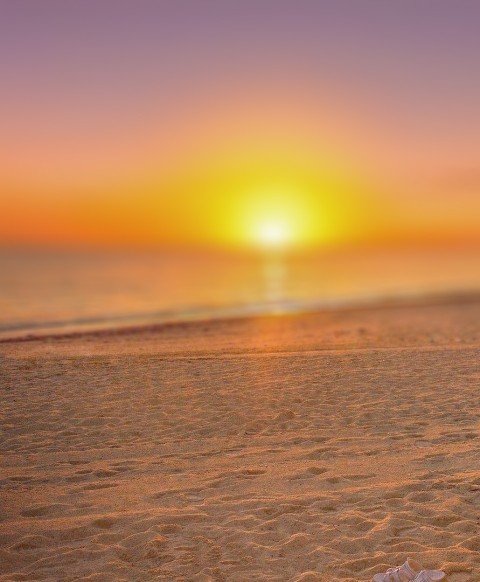 Sunset Beach CB Photoshop  Editing Background HD