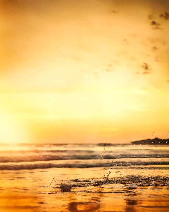 Sunset Beach Sky Photo Editing Background Free