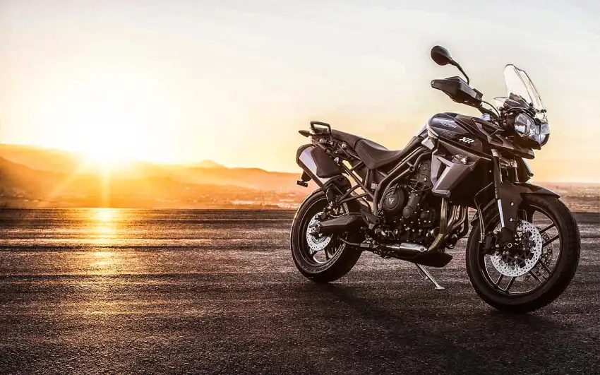 Sunset BMW Bike Editing Background HD Download