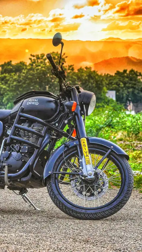 Sunset Bullet Bike Editing Background HD Download