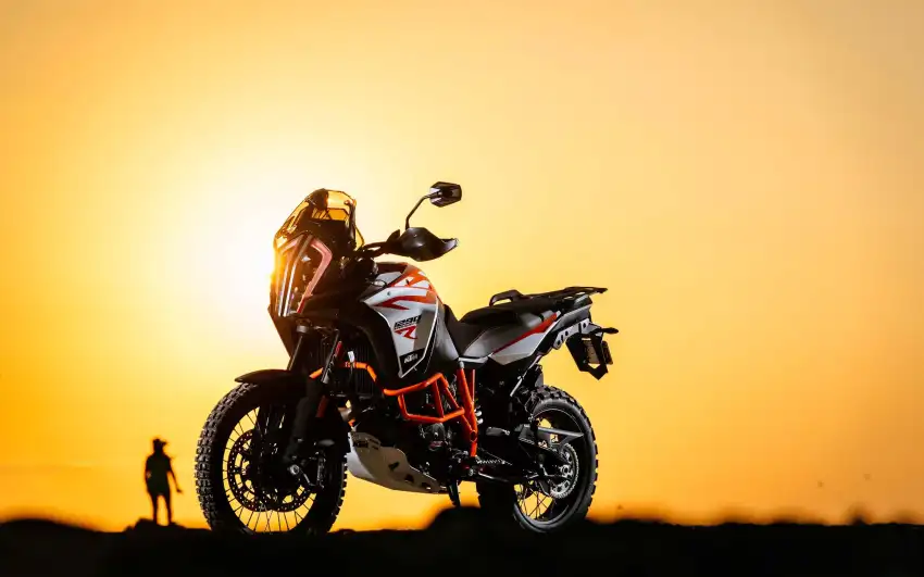 Sunset KTM Adventure Background HD Download