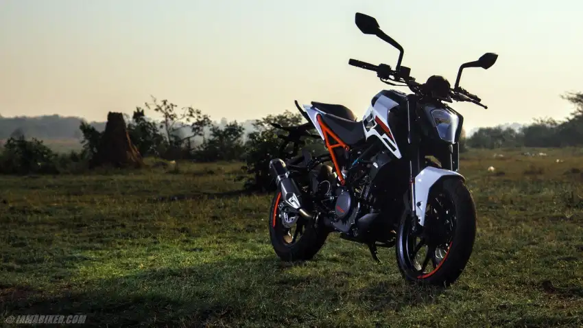 Sunset KTM Bike Background HD Download Free