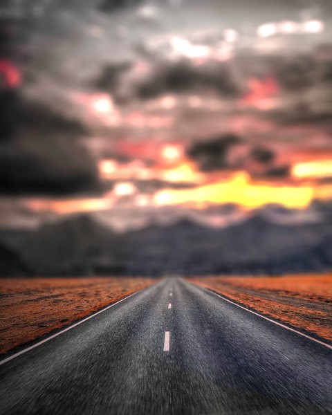 Sunset Road CB  Editing Background Full HD Download Free