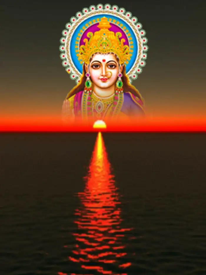 Sunset Sky Water Chhath Puja Photo Editing Background HD