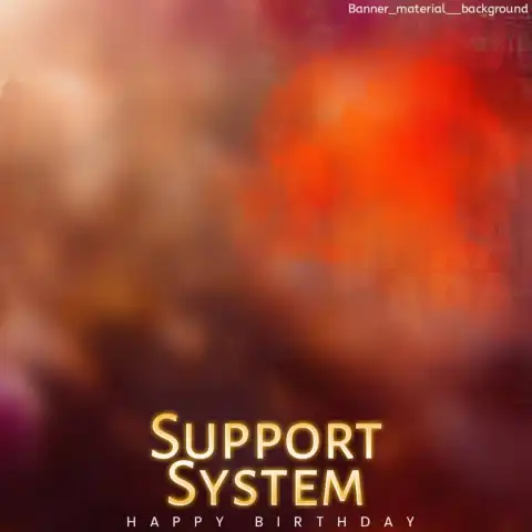 Support System Marathi  Banner Editing Background HD Download