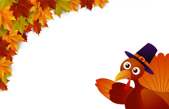 Thanksgiving Autumn White Background HD Images