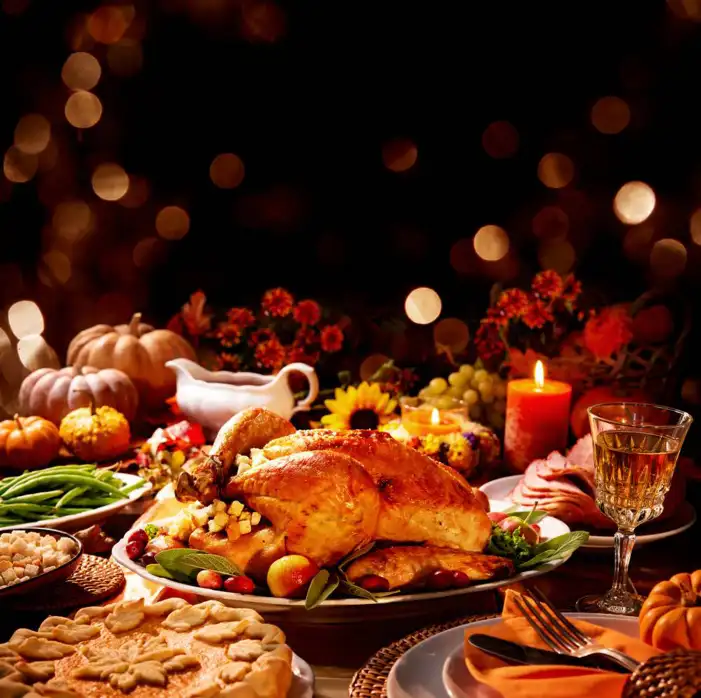 Thanksgiving Foods Background HD Images