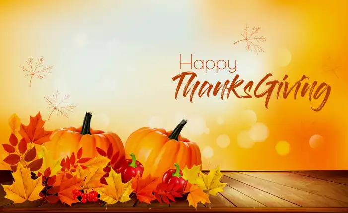 Thanksgiving Pumpkins And Acorns An A table Background HD Images