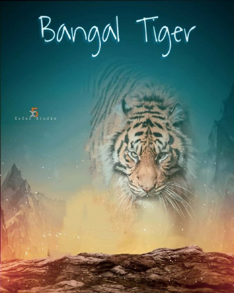 Tiger Editing Picsart Background Hd