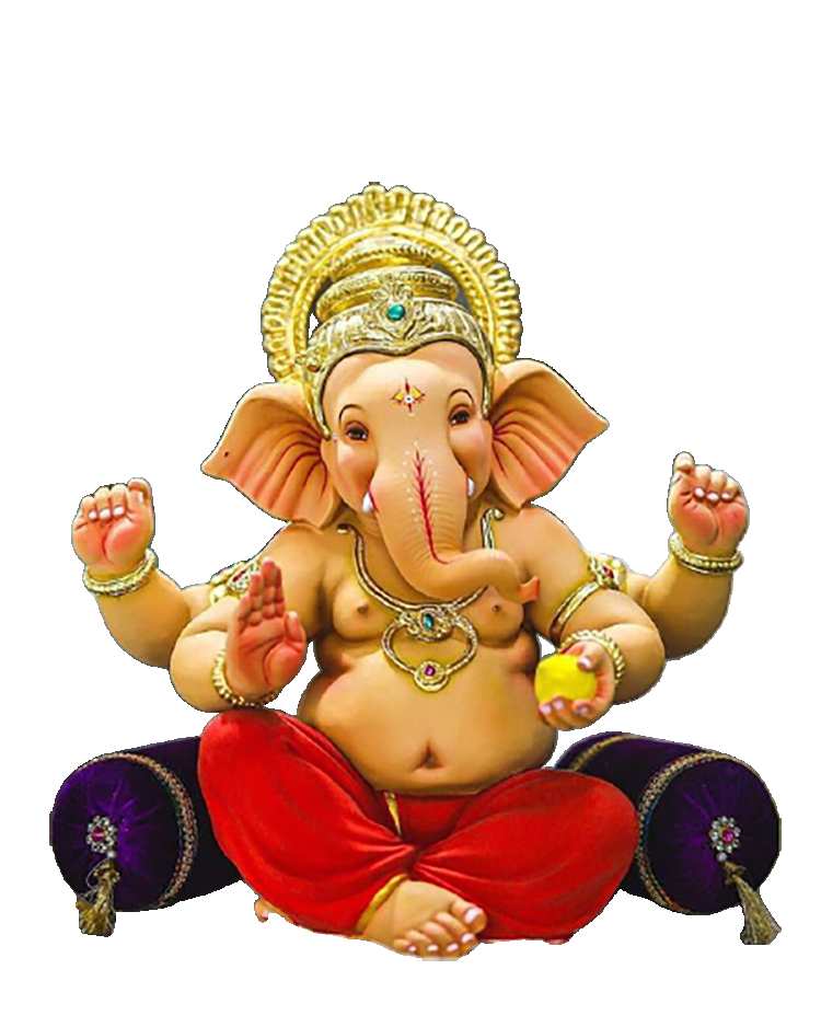 Transparent Background Ganpati Bappa PNG Images Download