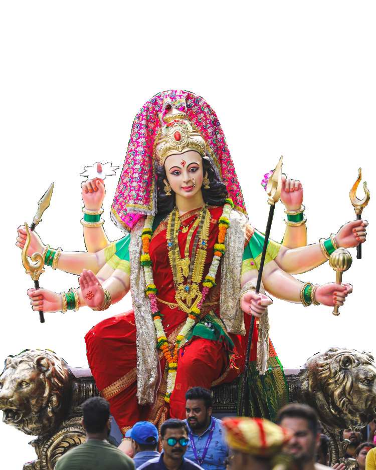 Transparent Background  Maa Durga PNG Images  HD