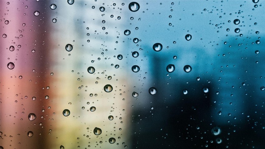 Transparent Rain Full HD Background Download