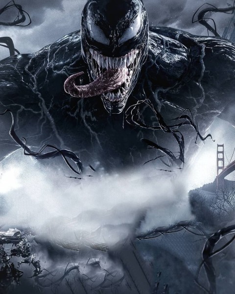 Venom Movie Poster Picsart Background