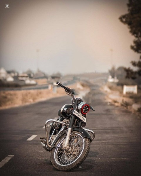 Vijay Mahar Bullet Bike Background