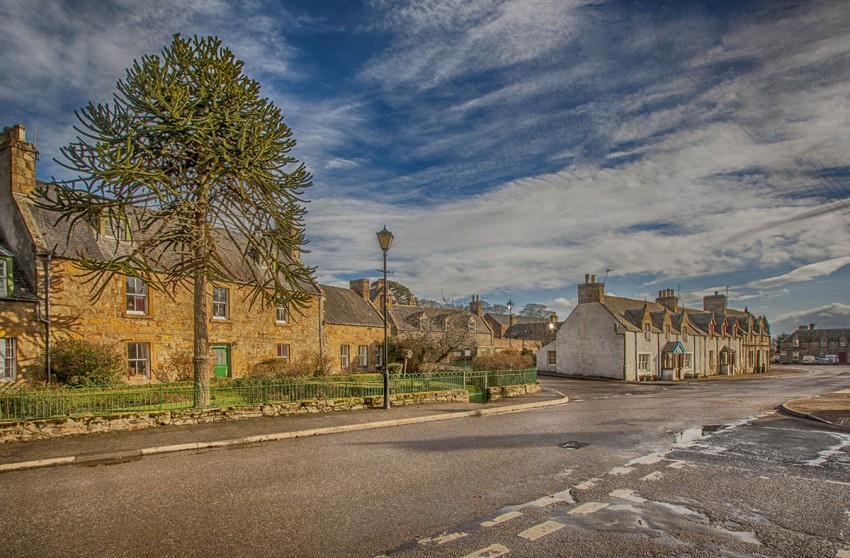 Village Road Background Full HD Download