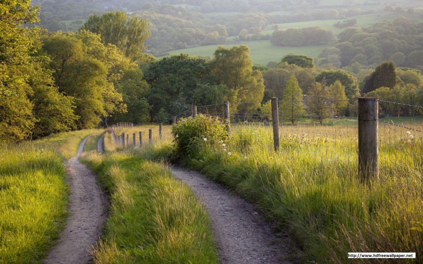 Village Road Photoshop Editing Background HD Download