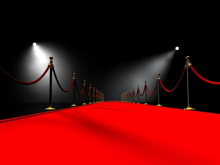 Vip Red Carpet Stage HD Background Wallpaper