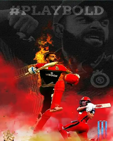 Virat Kohil CB IPL Editing Background HD Download