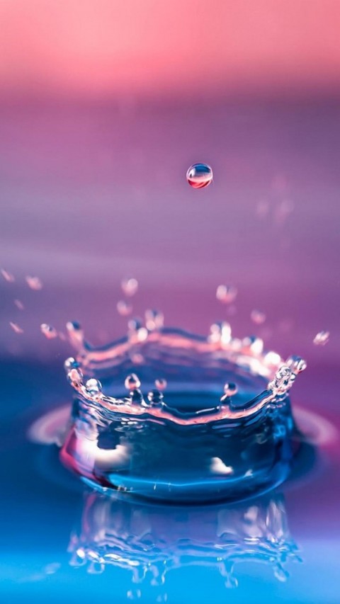 Water Splash HD Background Wallpaper iPhone