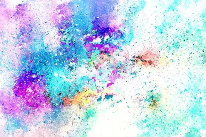 Watercolor Colorful Splattered Paint Background HD  Images