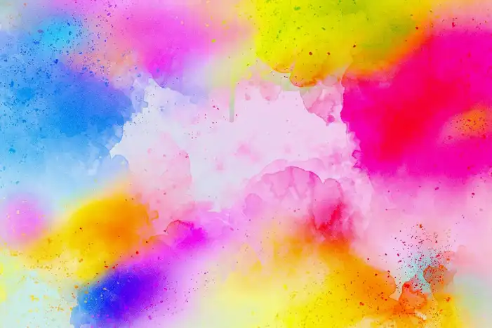 Watercolor Colorful Splattered Paint Background HD  Images