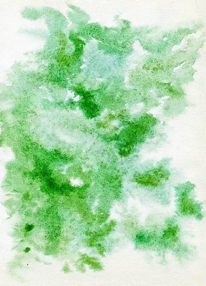 Watercolor Green White Background HD  Images