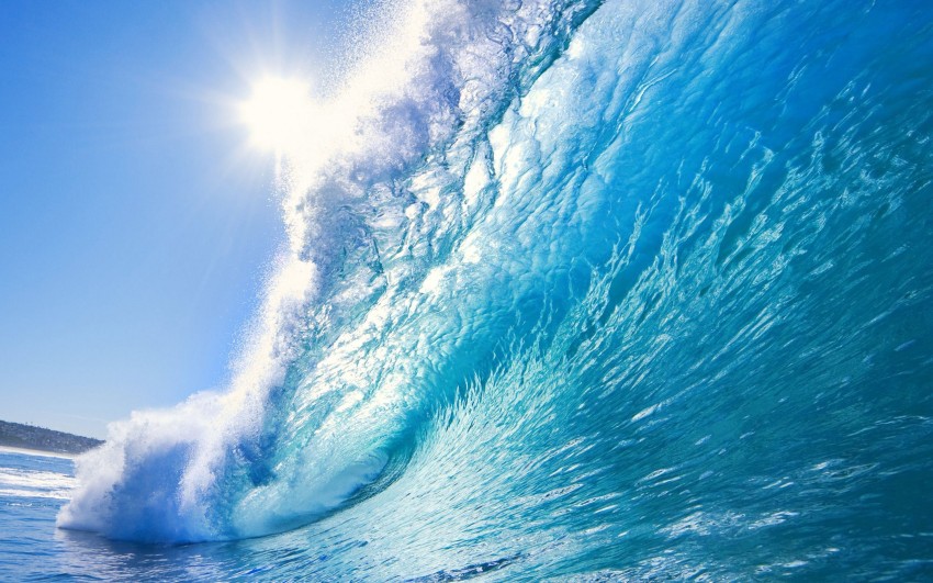 Wave Water Background Full HD Download Free