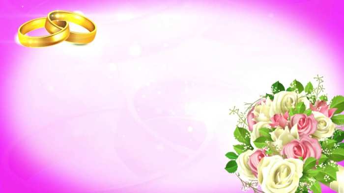 Wedding Flower Marriage Background Free Download