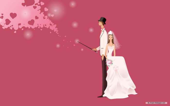 Wedding Marriage Couple Background Free Download