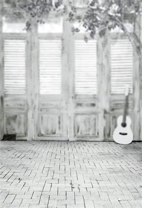 White CB Editing Background With Guitar Full HD Download