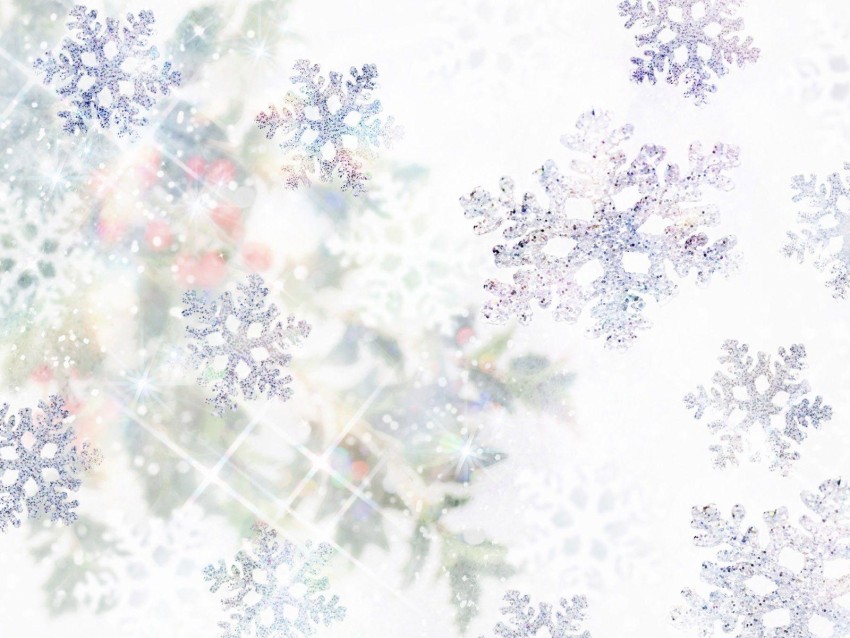 White Christmas HD Background Wallpaper