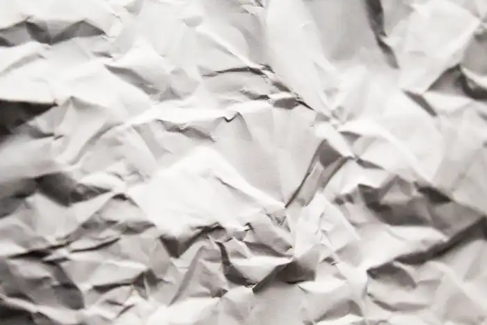 White  Crumpled Paper Background HD Images