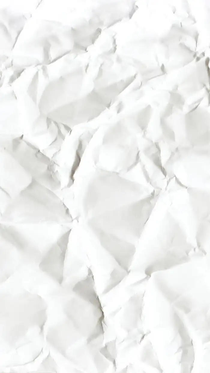 White Crumpled Paper Background HD Images