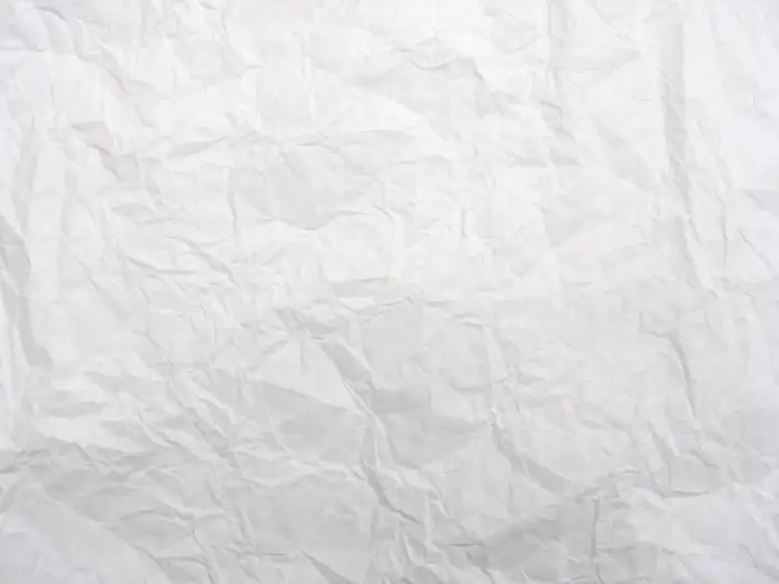 White Crumpled Paper Background HD Images