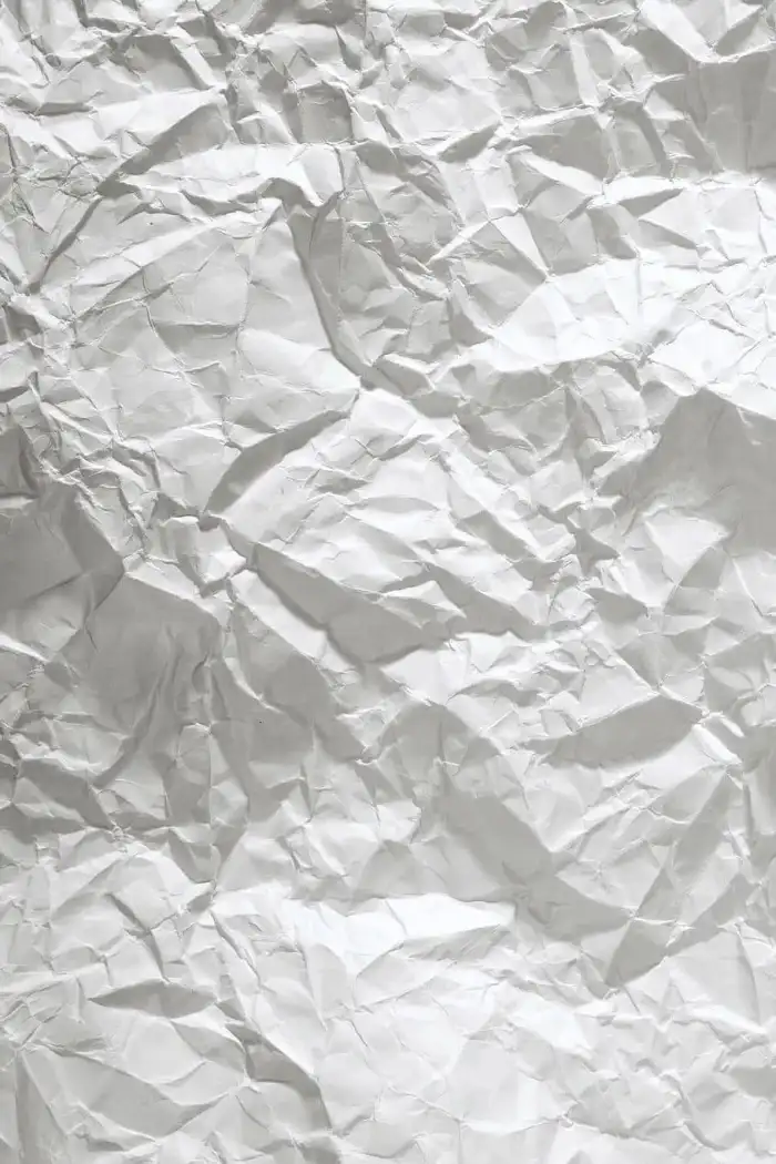 White Crumpled Paper Pattern Background HD Images