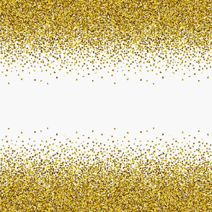 White Gold Glitter Background Free