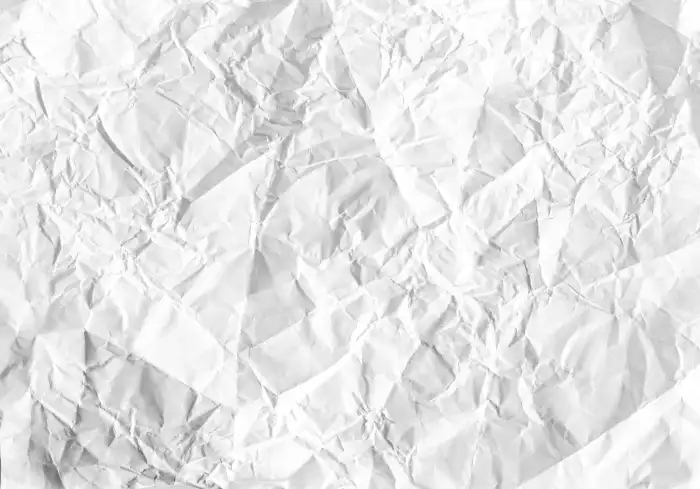 White Paper With Extremely Crumpled Texture Background HD Images