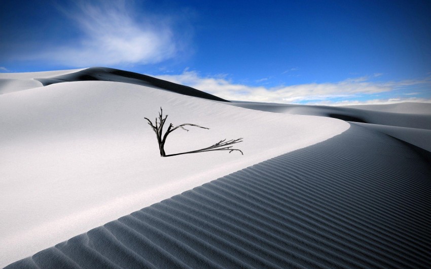 White Sahara Background HD Download Free