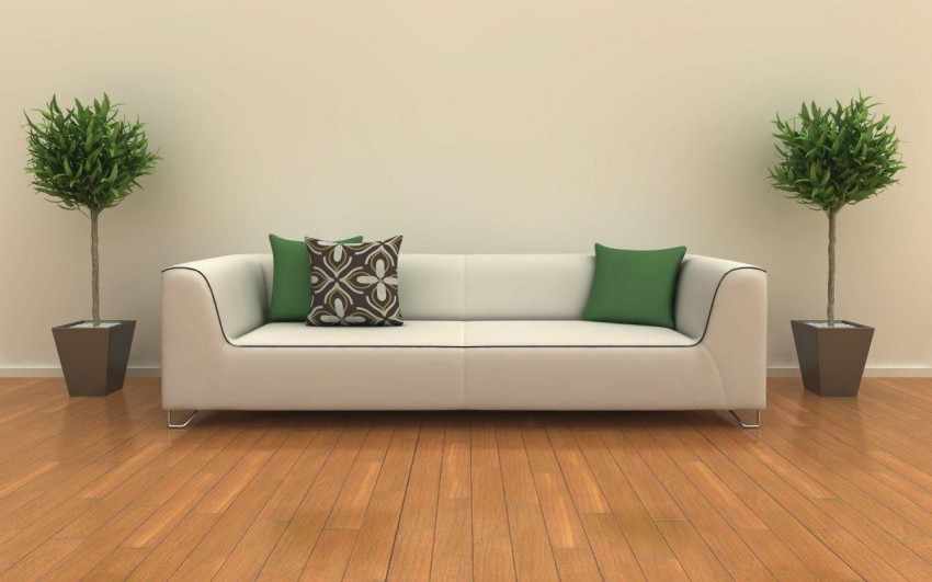 White Sofa HD Background Wallpaper Download