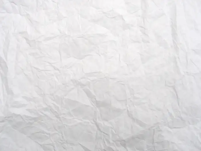 White Wrinkled Crumpled Paper Background HD Images