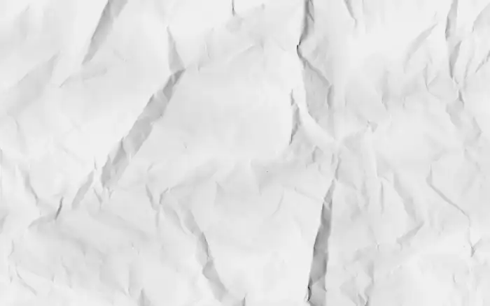 White Wrinkled Crumpled Paper Background HD Images