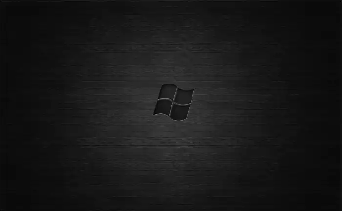 Windows Black Minimalist Background HD Free Wallpapers