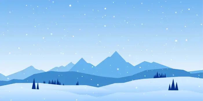 Winter Cartoon Snow Background HD Images Free