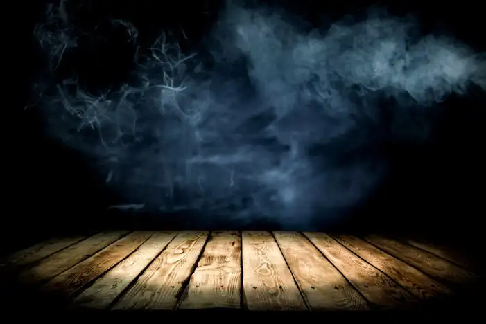 Wooden Table Smoke Background HD Images Free