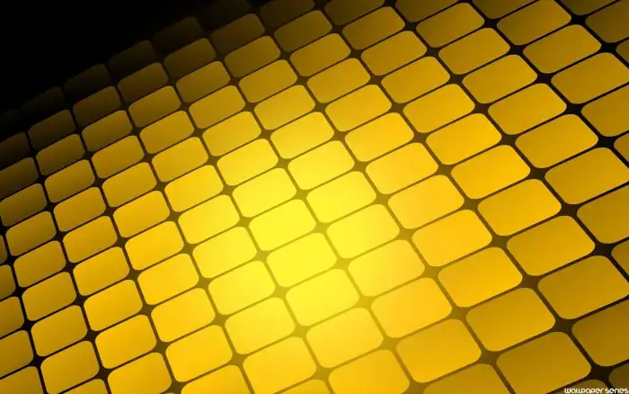 Yellow And BlackSquare  Background