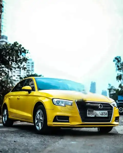 Yellow Car Picsart Background Full HD Download