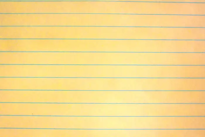 Yellow Class Notebook Paper Background HD Images