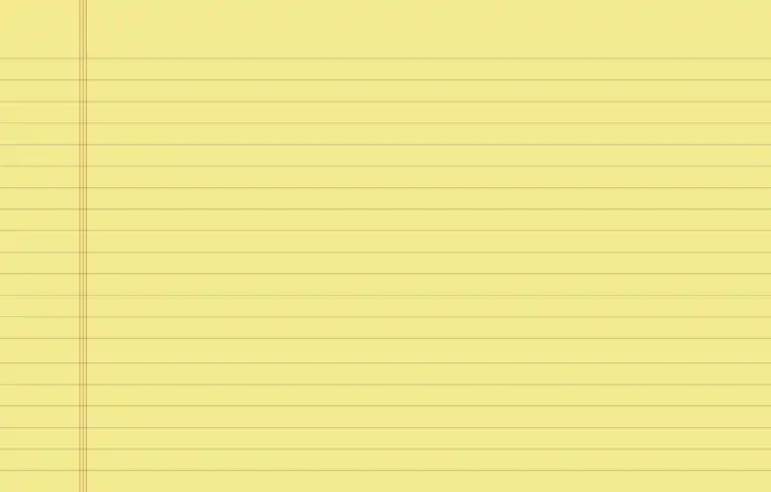 Yellow Notebook Paper Background HD Images